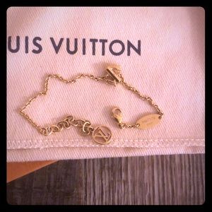 LV & ME letter ‘S’ bracelet